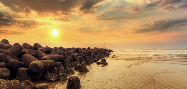 Let's Meet The Most Beautiful Sunset View - Digha Beach