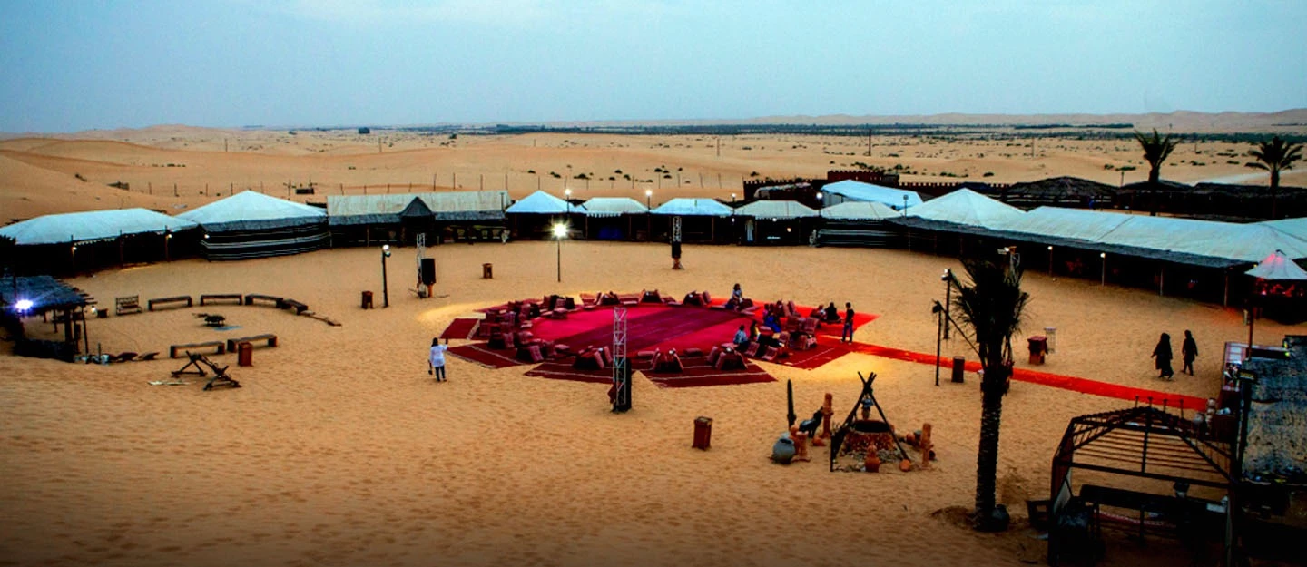 Desert Safari Adventure with BBQ Dinner, Entertainment, and Overnight Stay