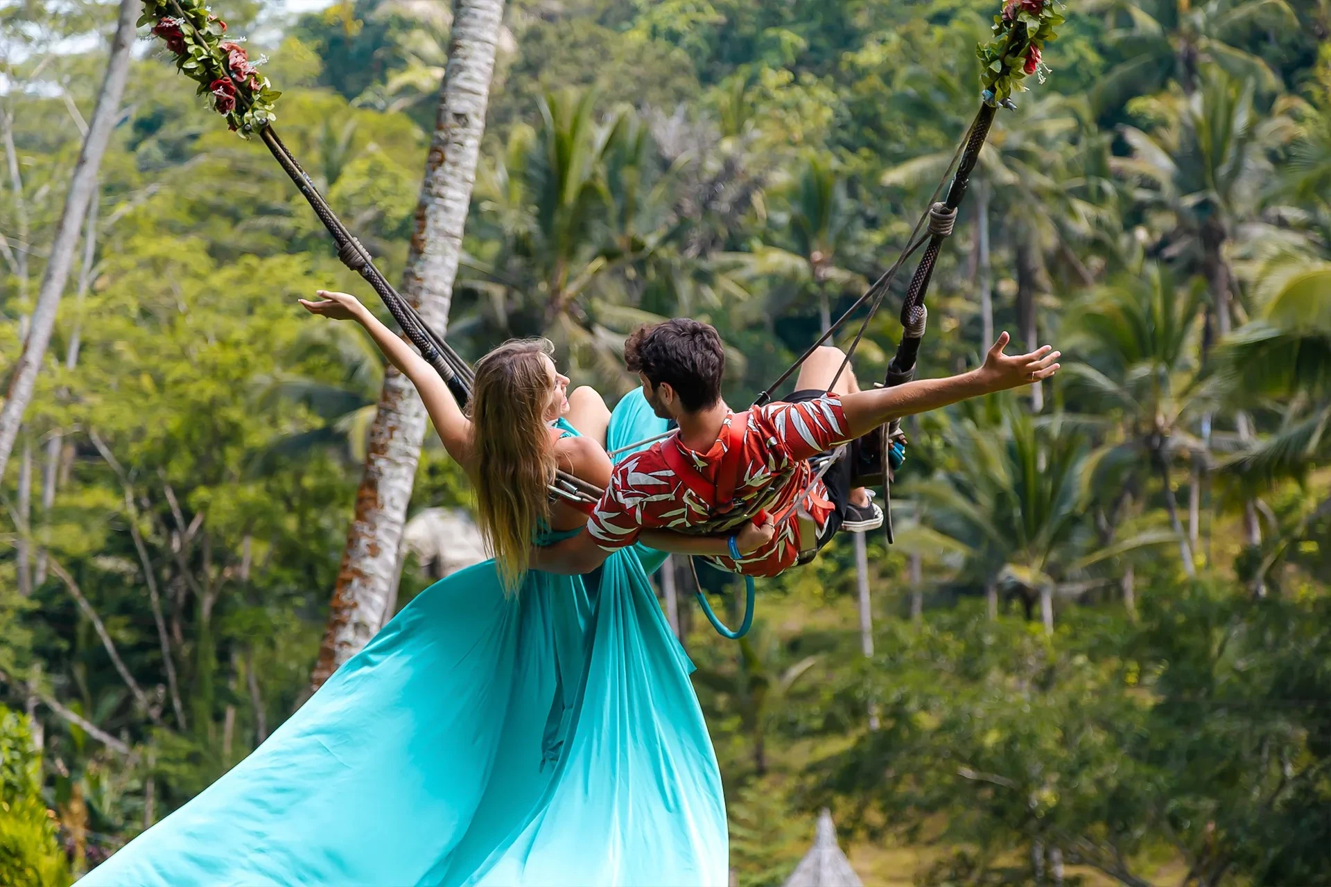 Bali Swing with Rice Terrace Selfie Spot