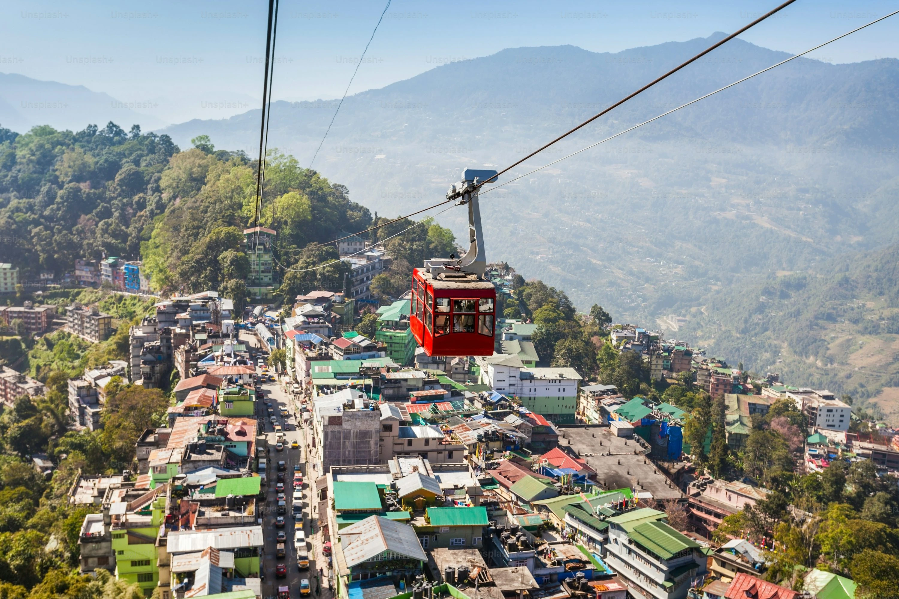 Gangtok Ropeway: A Scenic Aerial Journey Over the Himalayas