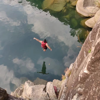 Dare to Dive: Meghalaya's Ultimate Cliff Jump